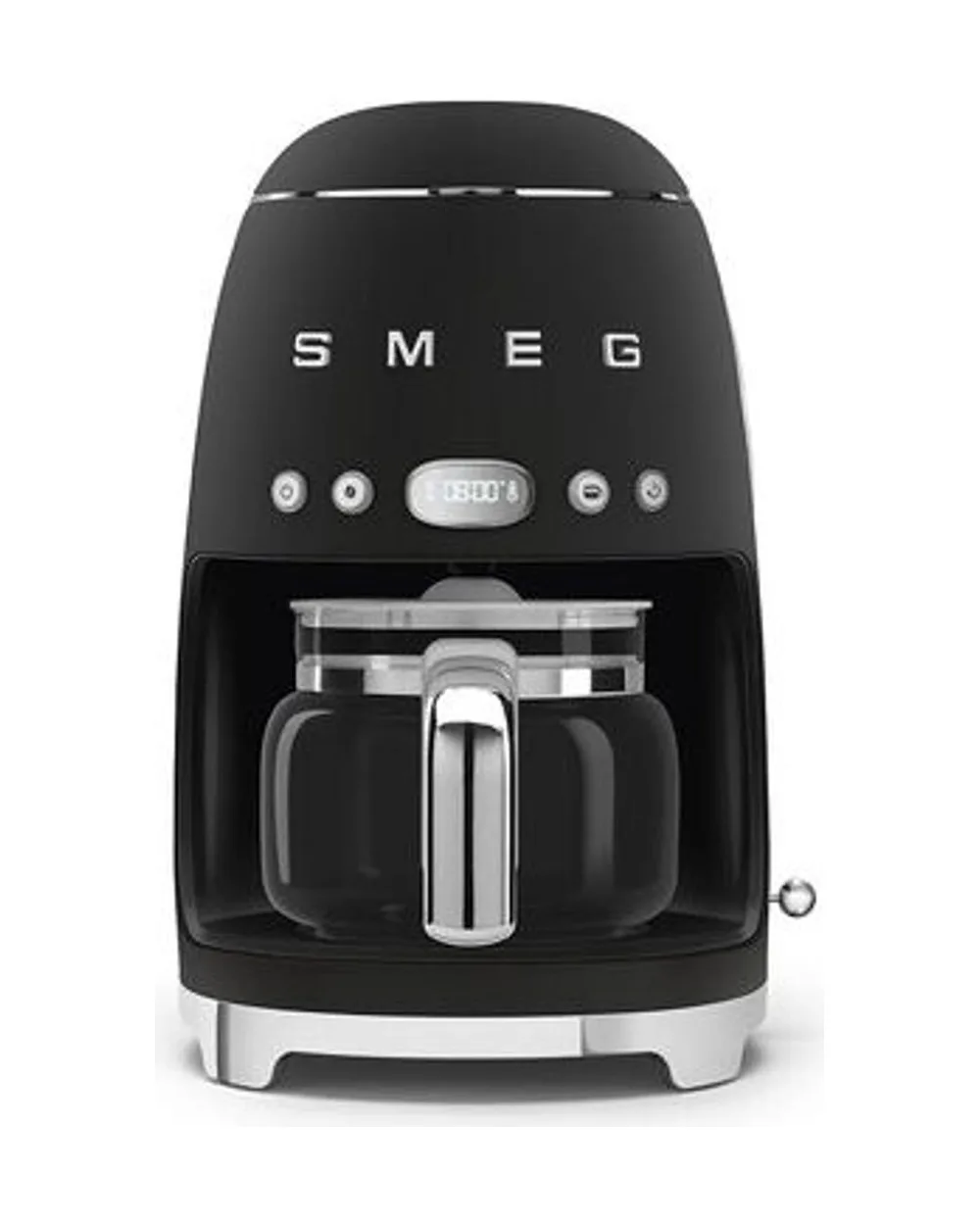 Капельная кофеварка Smeg DCF02, чёрная матовая